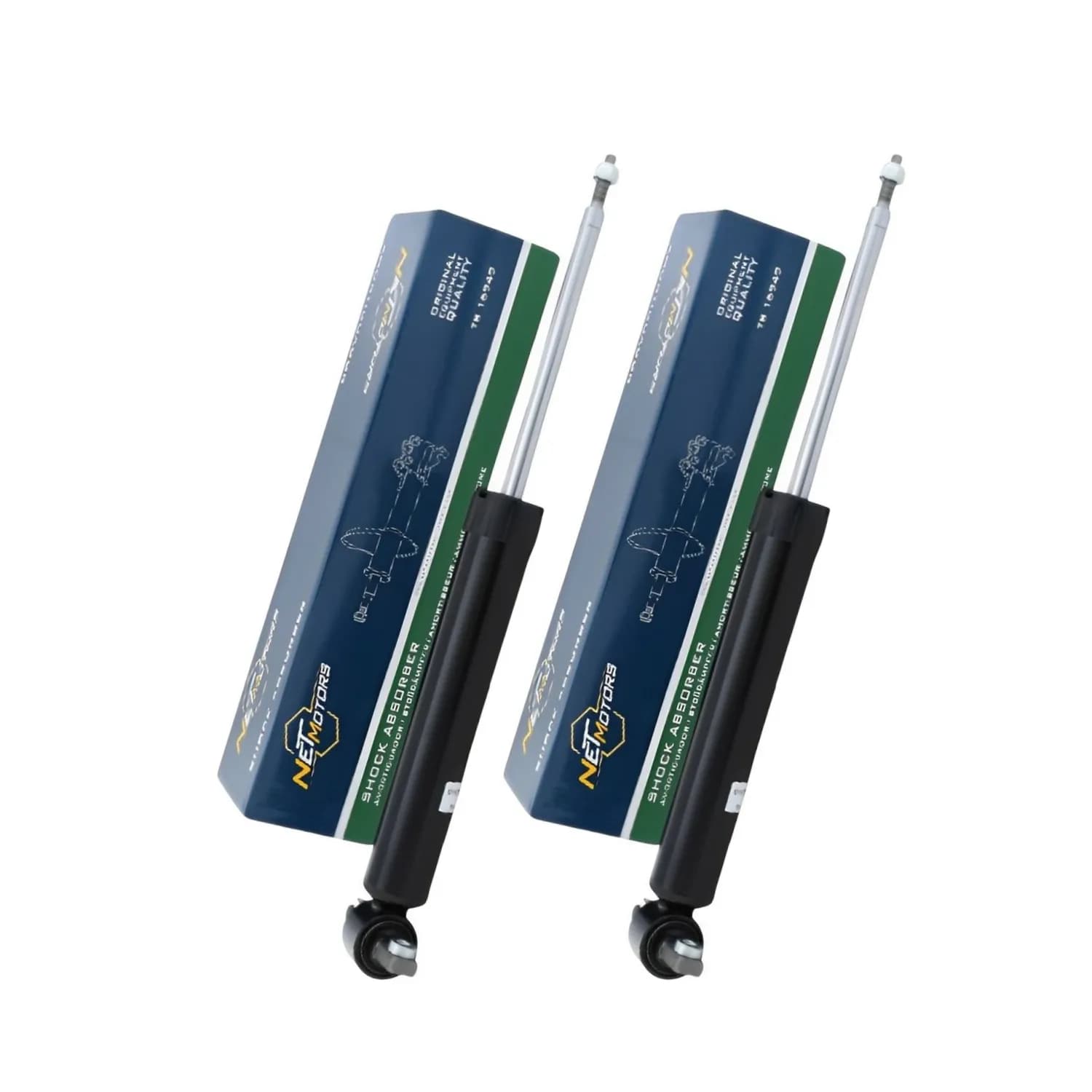 Par amortiguadores Traseros Netmotors - 002070088-2