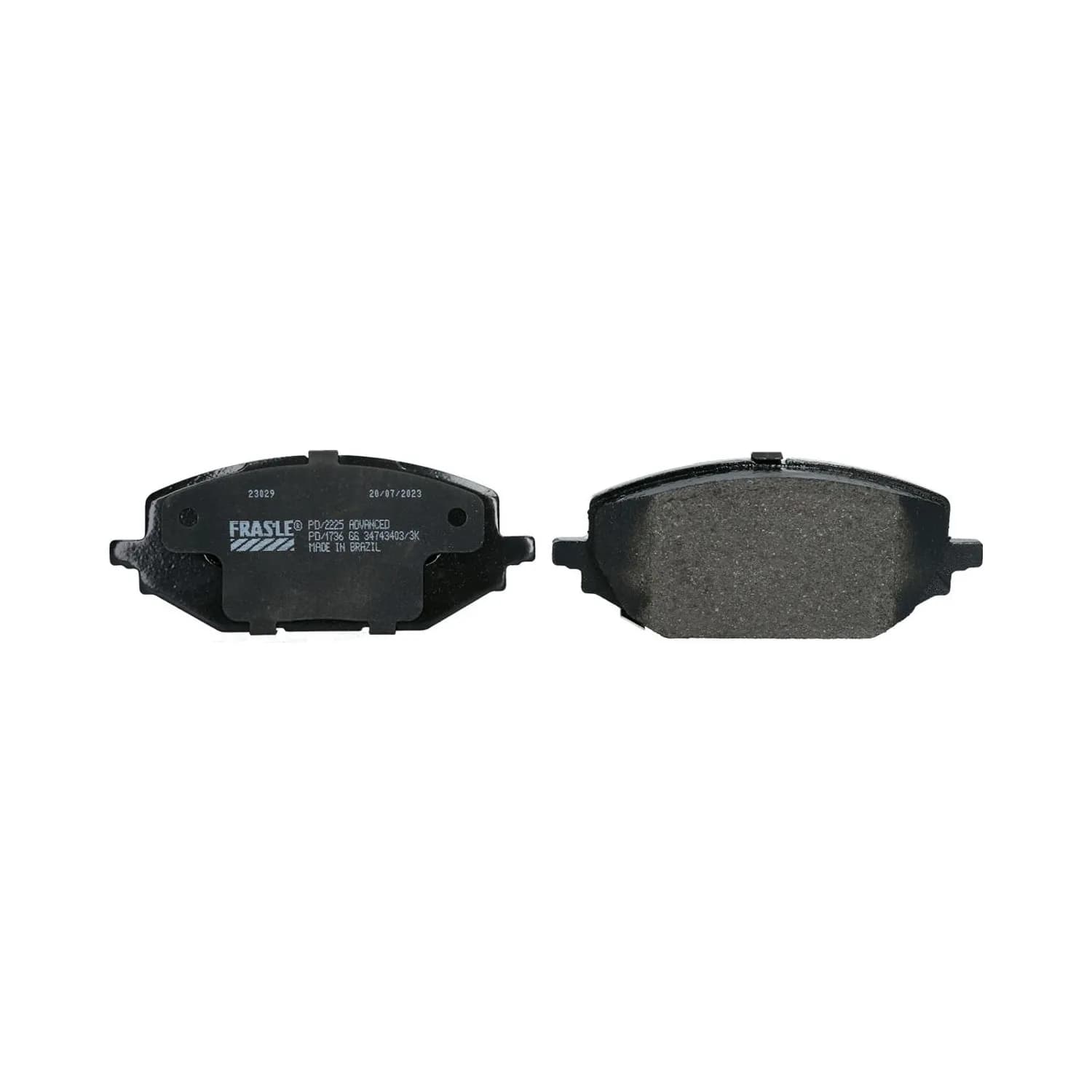 Pastillas de freno Delanteras para Chevrolet Tracker 2020 al 2023 - Frasle